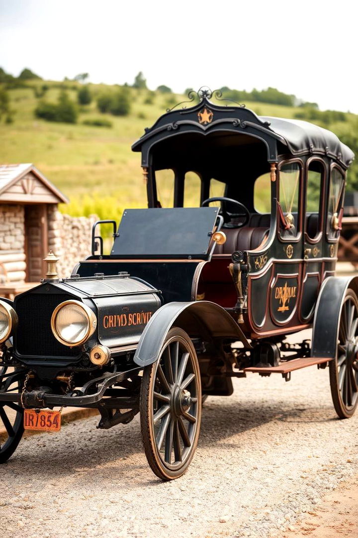 Antique Carriage Arrivals - 22 Western Wedding Ideas