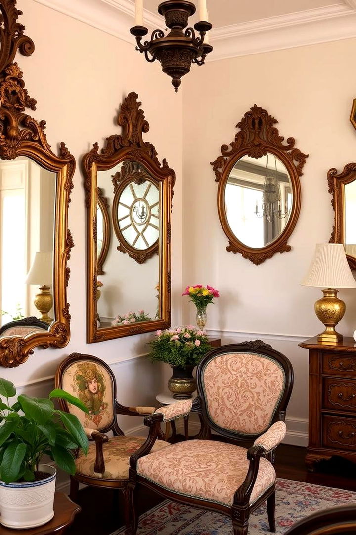 Antique Decor Details - 22 Pottery Barn Living Room Ideas