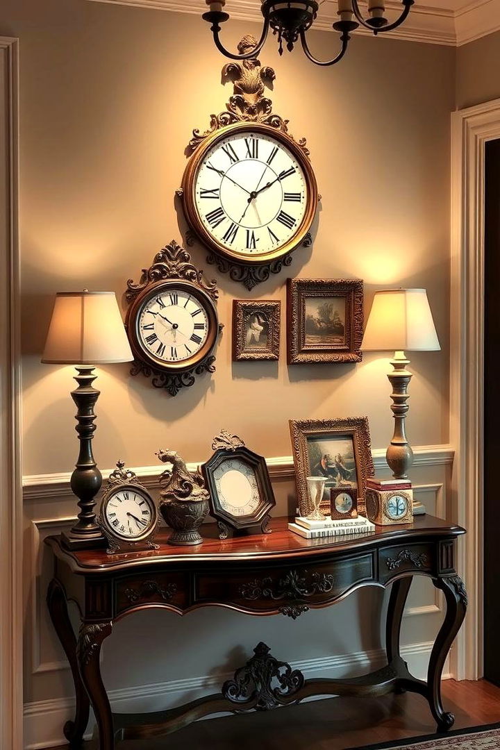 Antique Detailing Expressions - 22 Entry Table Decor Ideas