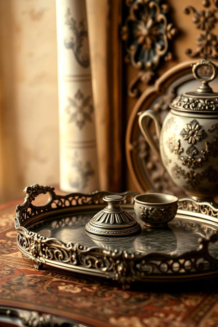 Antique Detailing - 22 Bathroom Tray Ideas