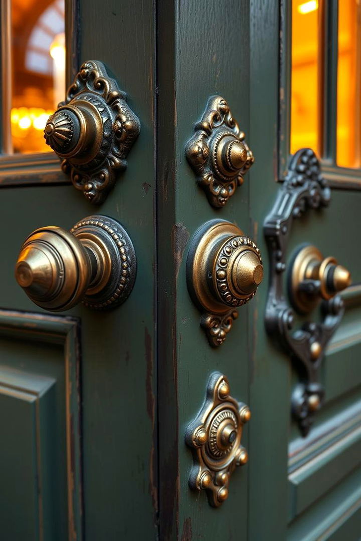Antique Door Hardware Details - 22 Victorian Porch Ideas