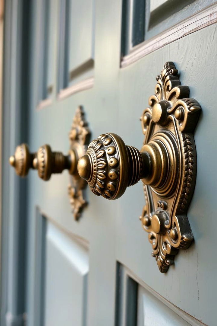 Antique Door Knobs for Character and History - 22 Rustic Front Porch Ideas