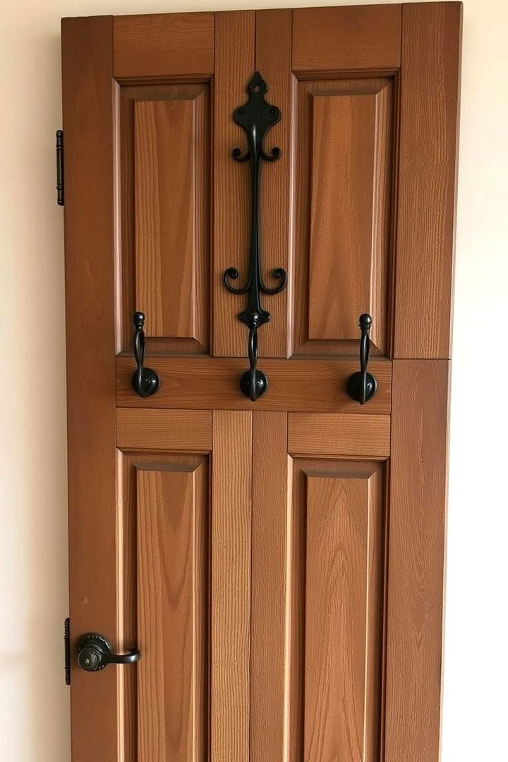 Antique Door Panel Hat Rack - 22 Hat Rack Ideas