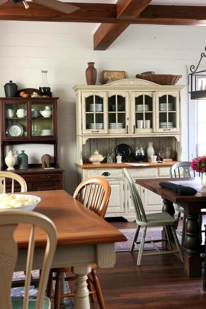 Antique Furniture Finds - 22 Cottage Kitchen Ideas