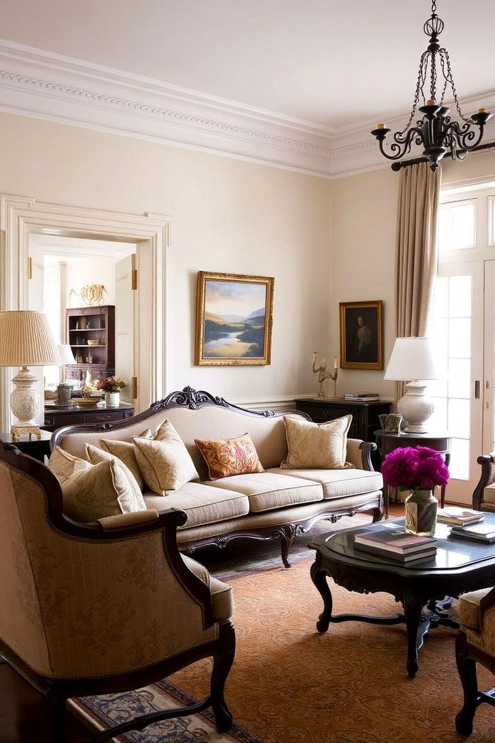 Antique Furniture Showcase - 22 Traditional Living Room Ideas