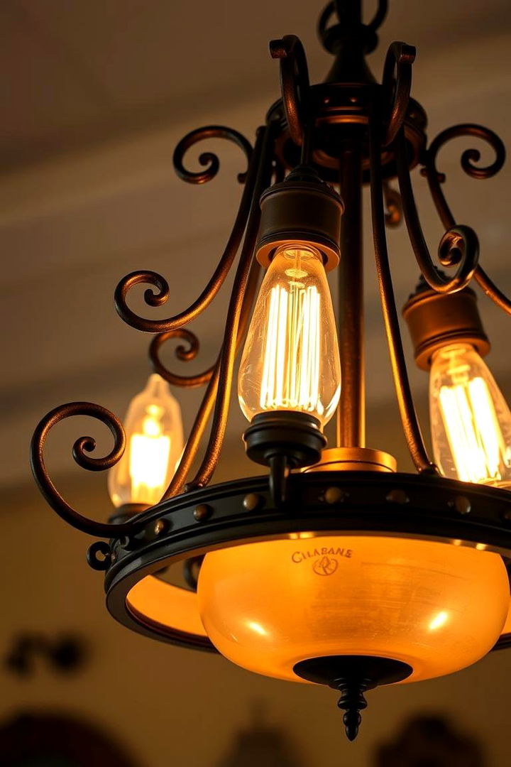 Antique Lighting Fixtures - 22 French Country Kitchen Ideas