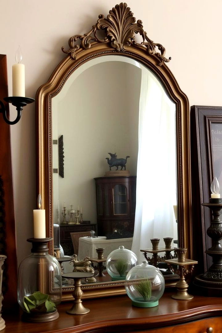 Antique Mirrors with a Story - 22 Hippie Bedroom Ideas