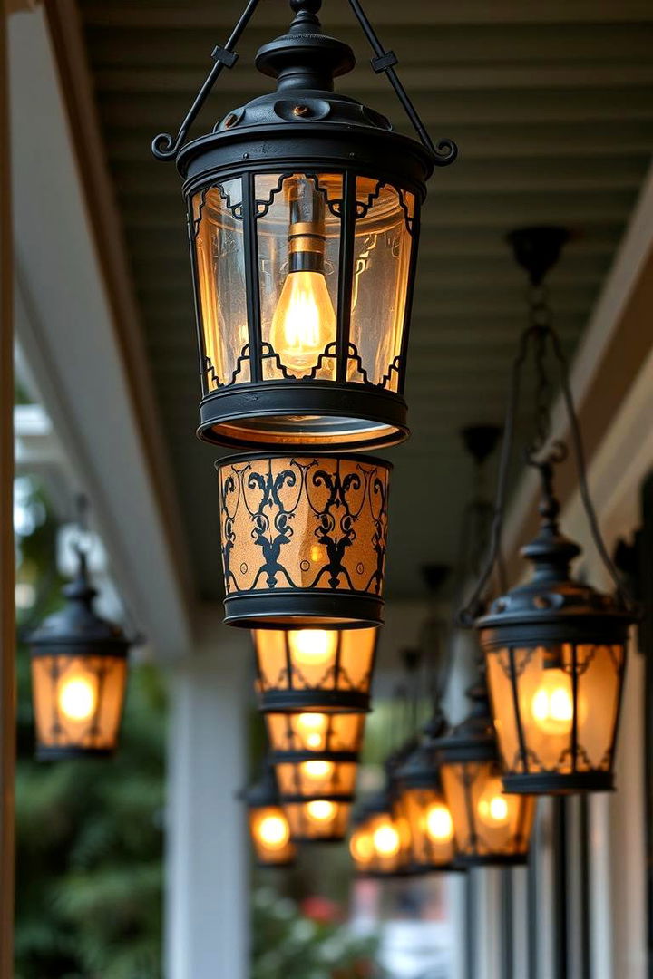 Antique Porch Lanterns and Fixtures - 22 Southern Front Porch Ideas