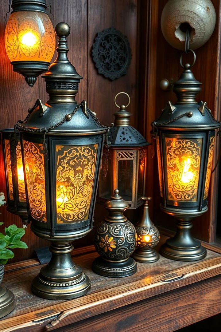 Antique Treasure Lantern Decor - 22 Lantern Decor Ideas