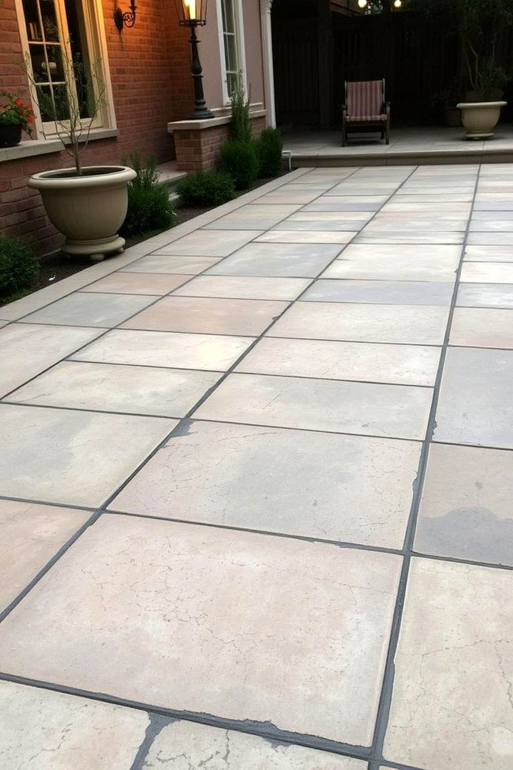 Antique Weathered Look - 22 patio tile ideas