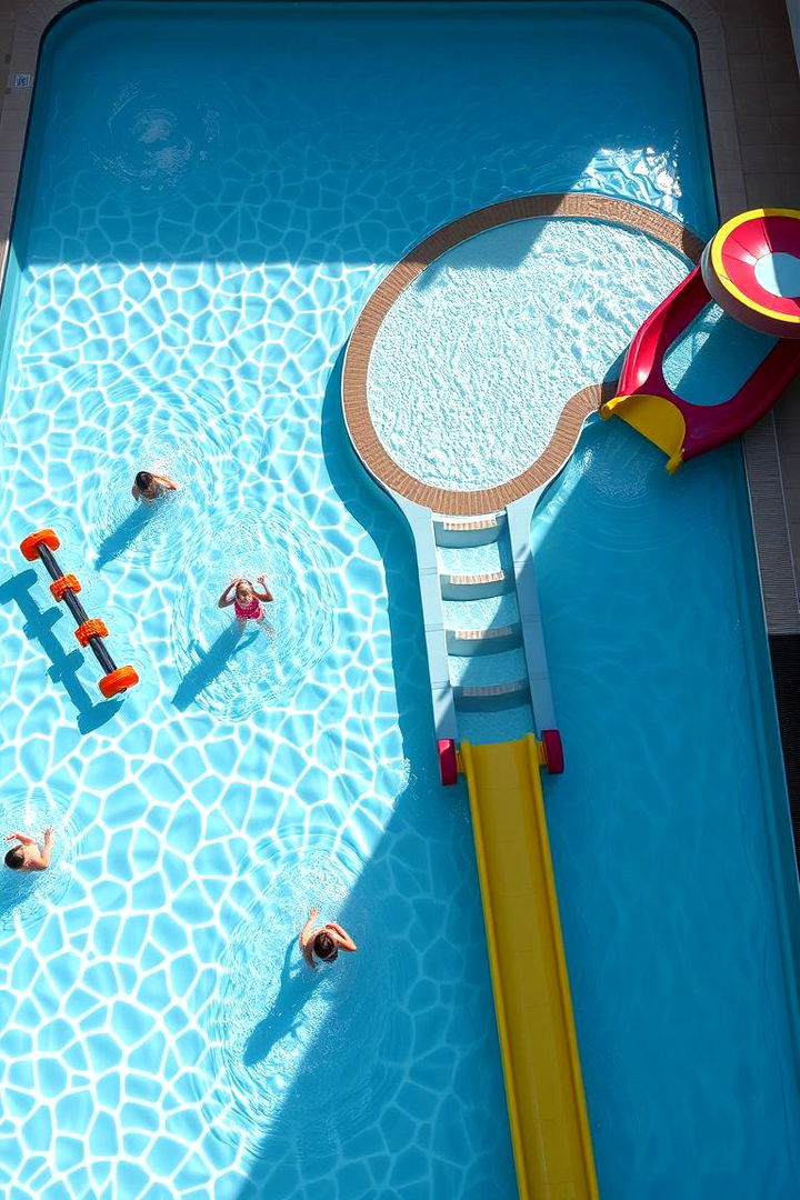 Aquatic Play Paradise - 22 Small Inground Pool Ideas