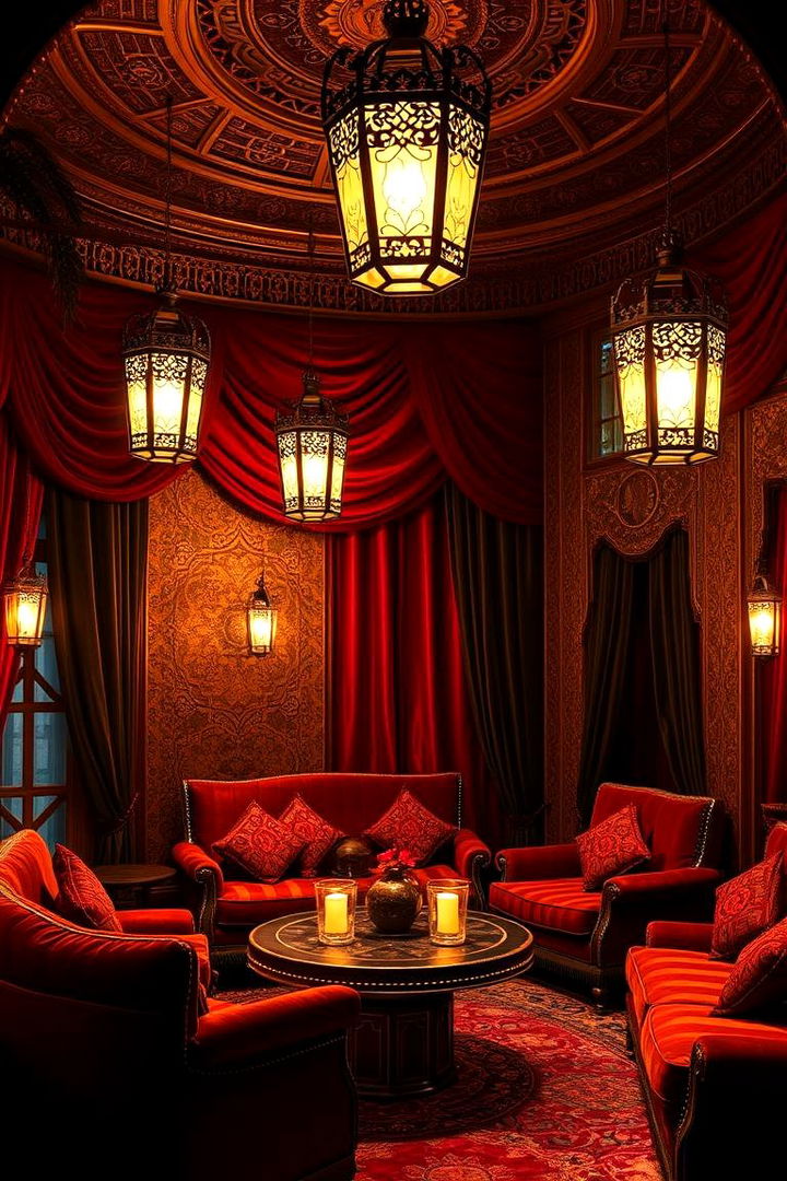 Arabian Nights Chamber - 22 Fantasy Bedroom Ideas