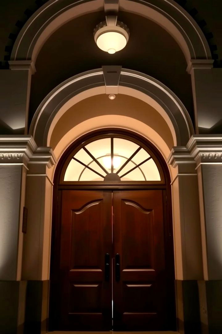 Arched Doorway Charm - 22 Spanish Mediterranean House Ideas