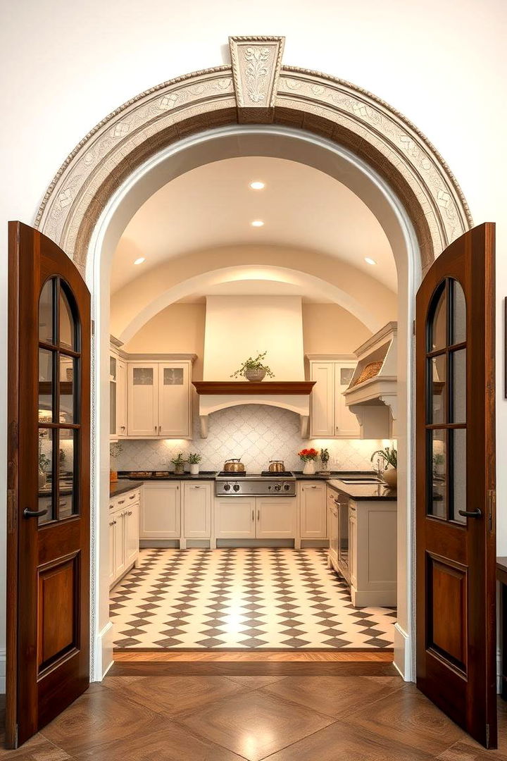 Arched Doorways Integration - 22 Gothic Kitchen Ideas