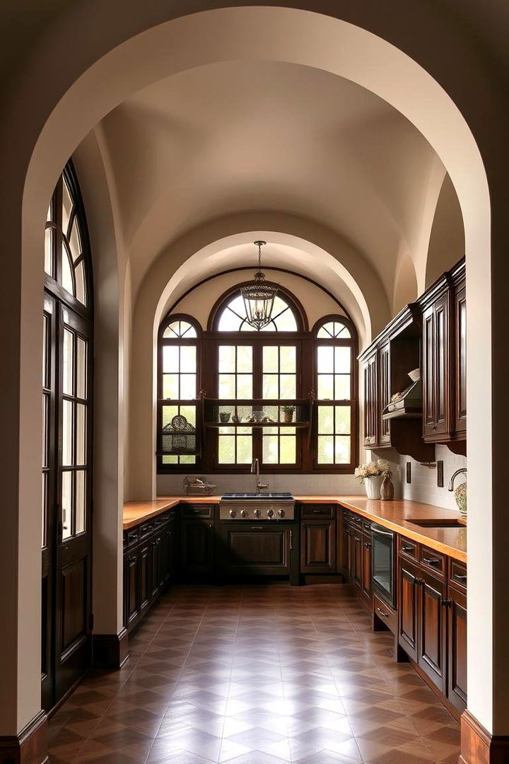 Arched Doorways and Window Frames - 22 Tudor Kitchen Ideas