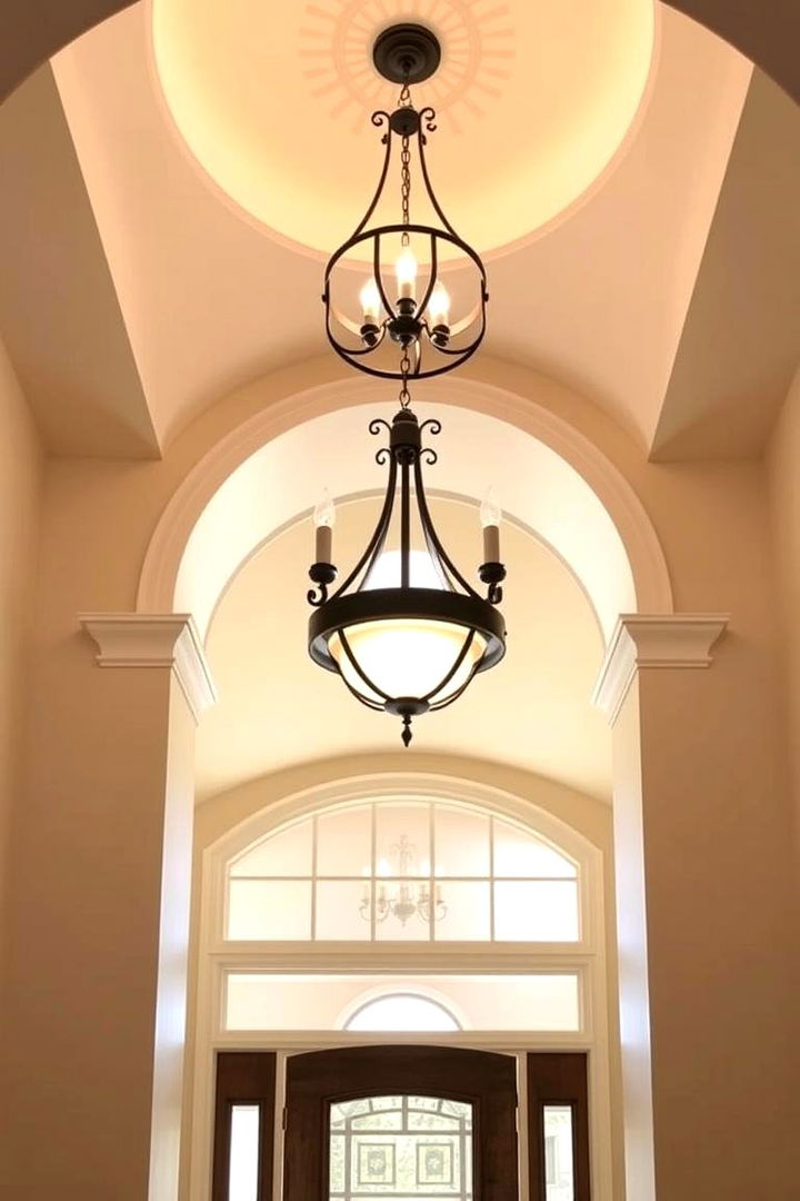 Arched Fixtures for Architectural Interest - 22 Entryway Lighting Ideas