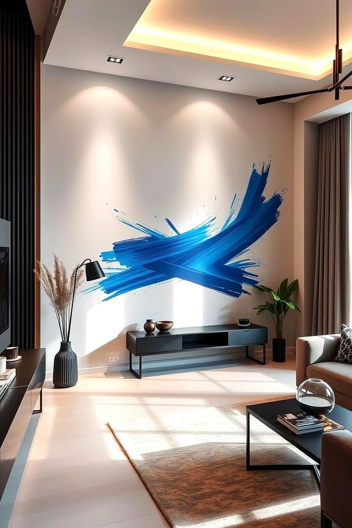 Architectural Blue Streak - 22 Blue Accent Wall Ideas