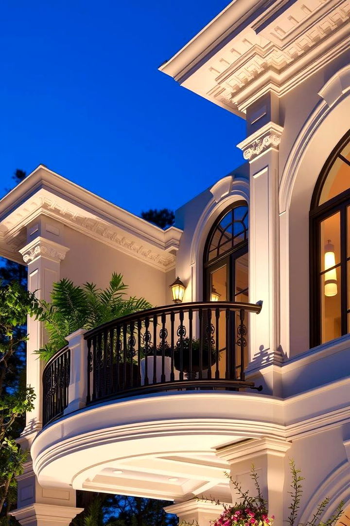 Architectural Detail Highlight - 22 Balcony Over Garage Ideas