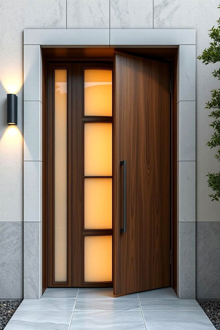 Architectural Door Designs with Privacy in Mind - 22 Front Door Privacy Ideas