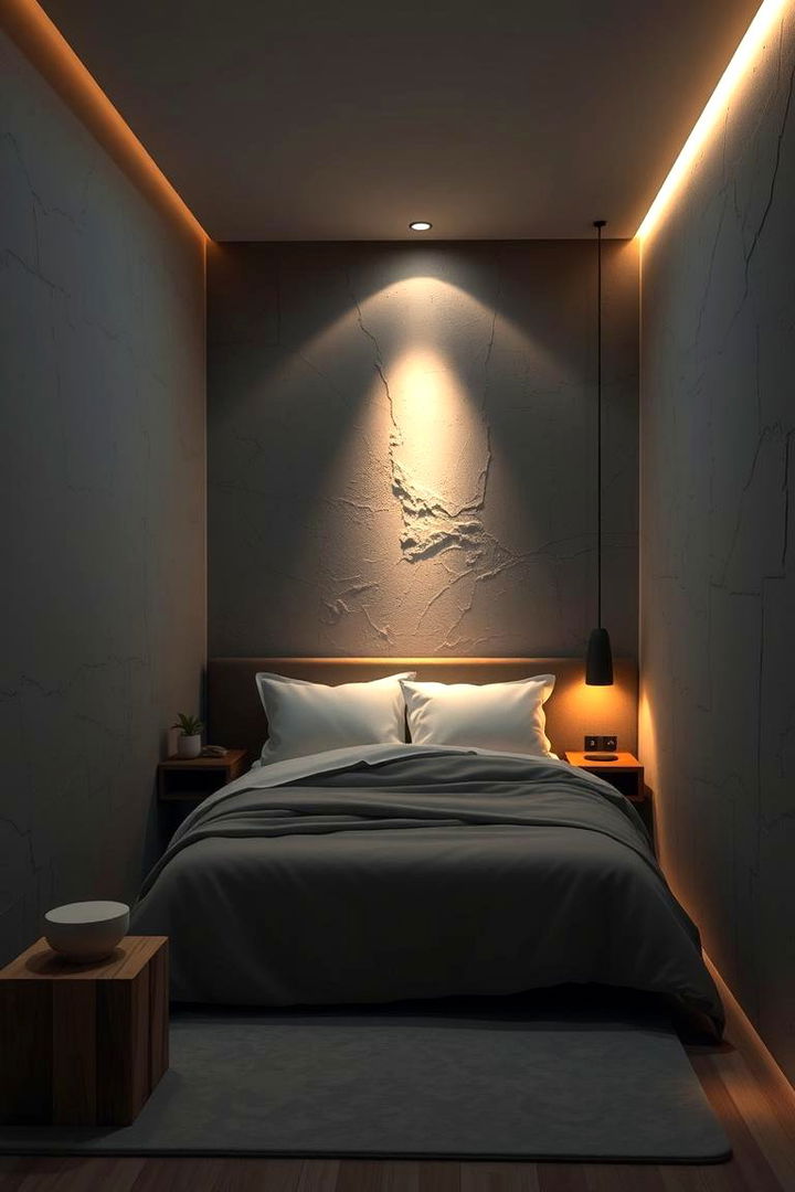 Architectural Lighting Effects - 22 Small Bedroom Lighting Ideas