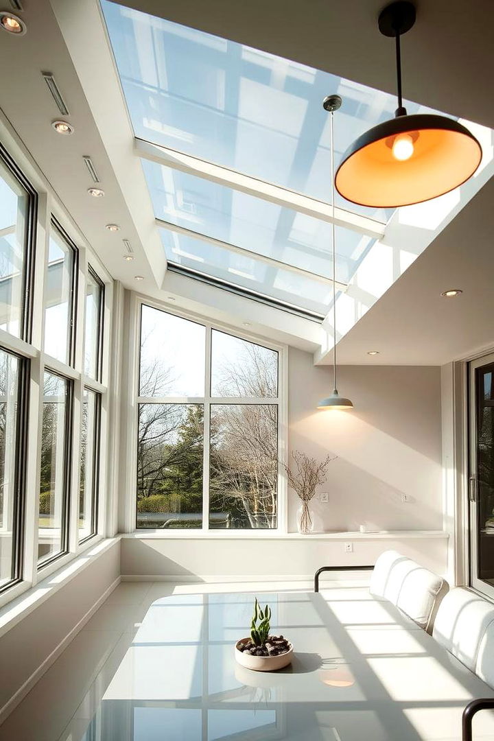 Architectural Lighting - 22 Mid-century Modern Sunroom Ideas