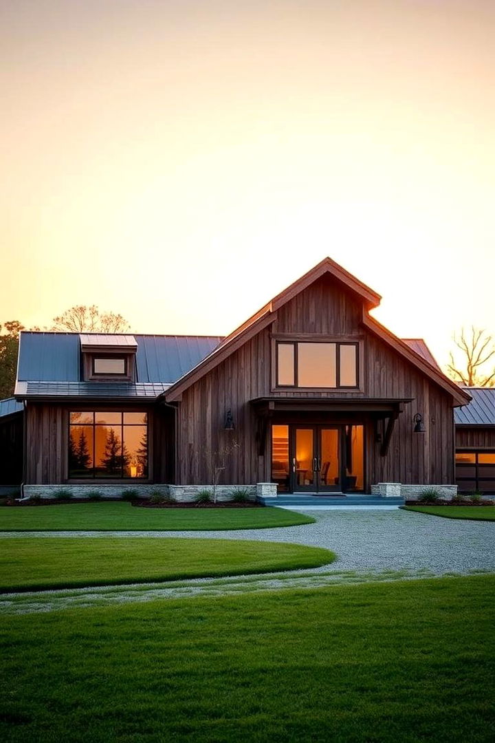 Architectural Statement Pieces - 22 Barn House Exterior Ideas