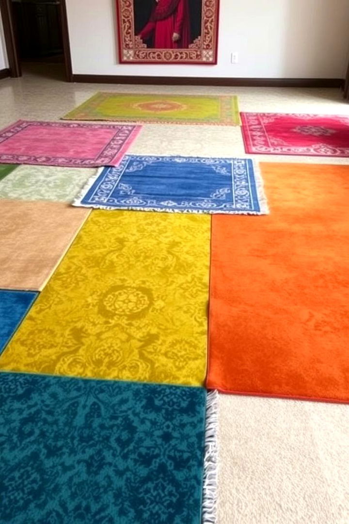 Area Rugs to Define Zones - 22 Living Room Dining Room Combos