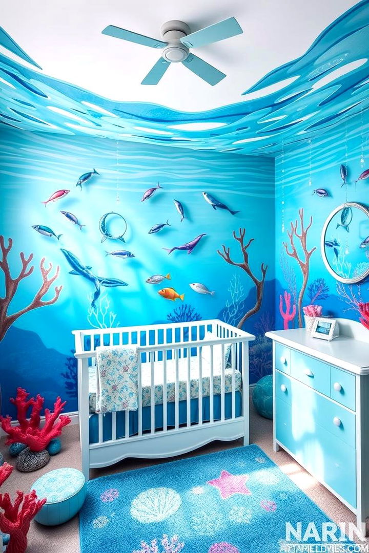 Ariels Underwater Wonderland - 22 Disney Nursery Ideas