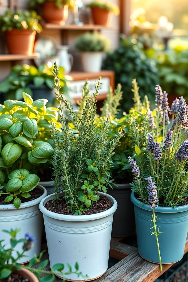 Aromatic Herb Haven - 22 Nursery Garden Ideas