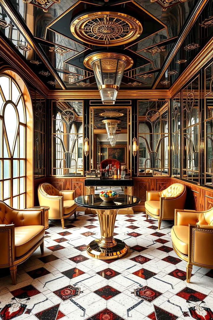 Art Deco Elegance - 22 Cigar Room Ideas