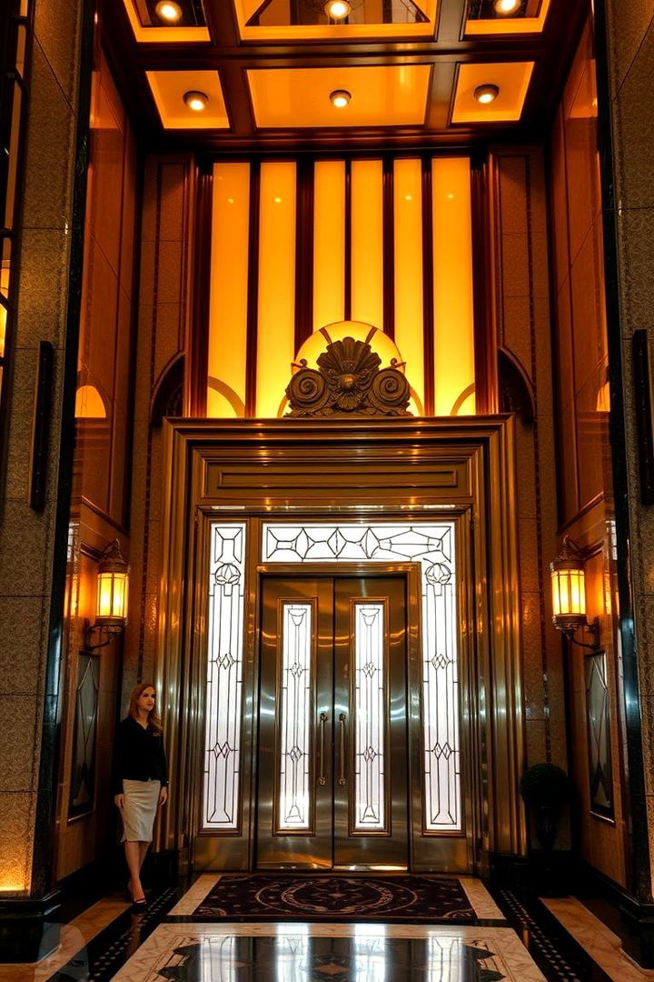 Art Deco Entrance - 22 Wedding Entrance Ideas