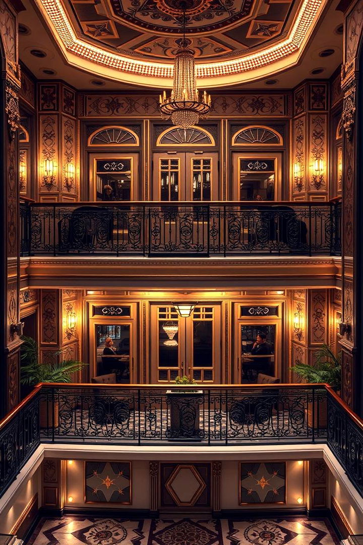 Art Deco French Look - 22 French Balcony Ideas