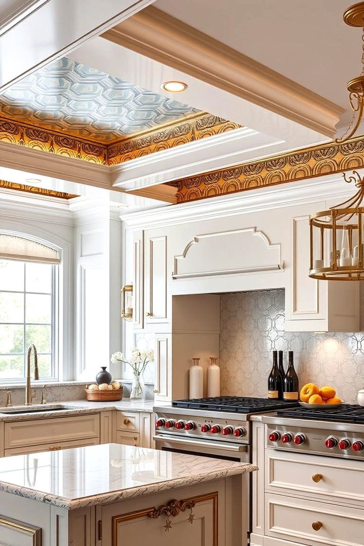 Art Deco Influence Soffits - 22 Kitchen Soffit Ideas