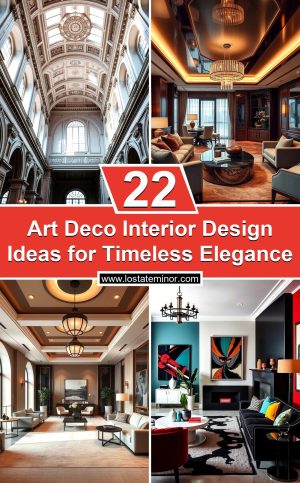 22 Art Deco Interior Design Ideas for Timeless Elegance - Lost At E Minor