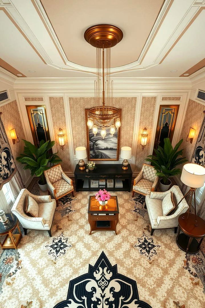 Art Deco Revival - 22 Salon Interior Design Ideas