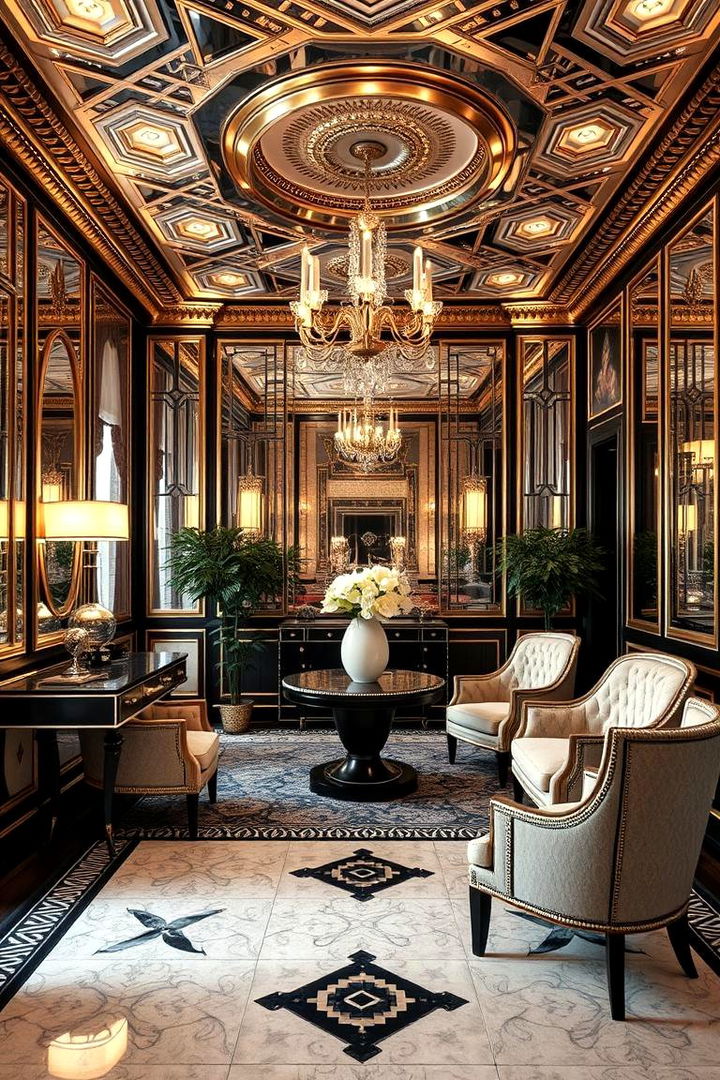 Art Deco Sophistication - 22 Aesthetic Room Ideas