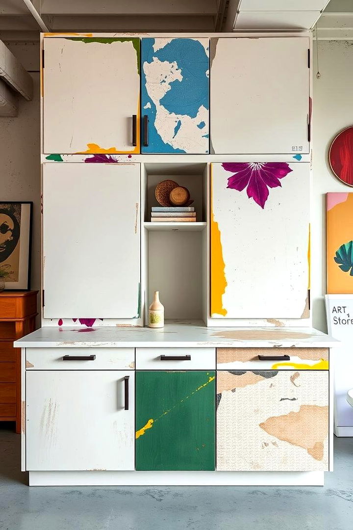 Art Inspired Cabinet Configurations - 22 Floor to Ceiling Cabinets Ideas