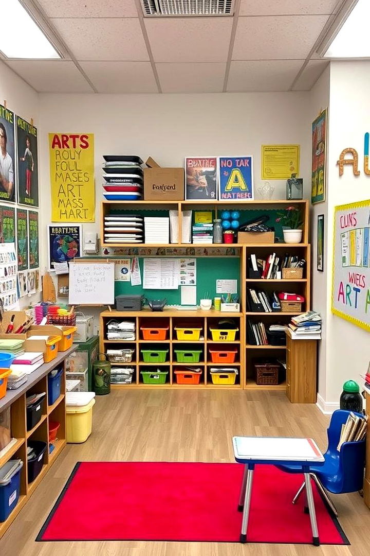 Art and Creativity Spaces - 22 Homeschool Room Ideas
