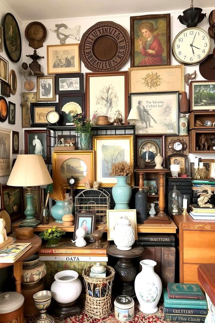 Artful Clutter and Layered Decor - 22 Bohemian Maximalist Decor Ideas