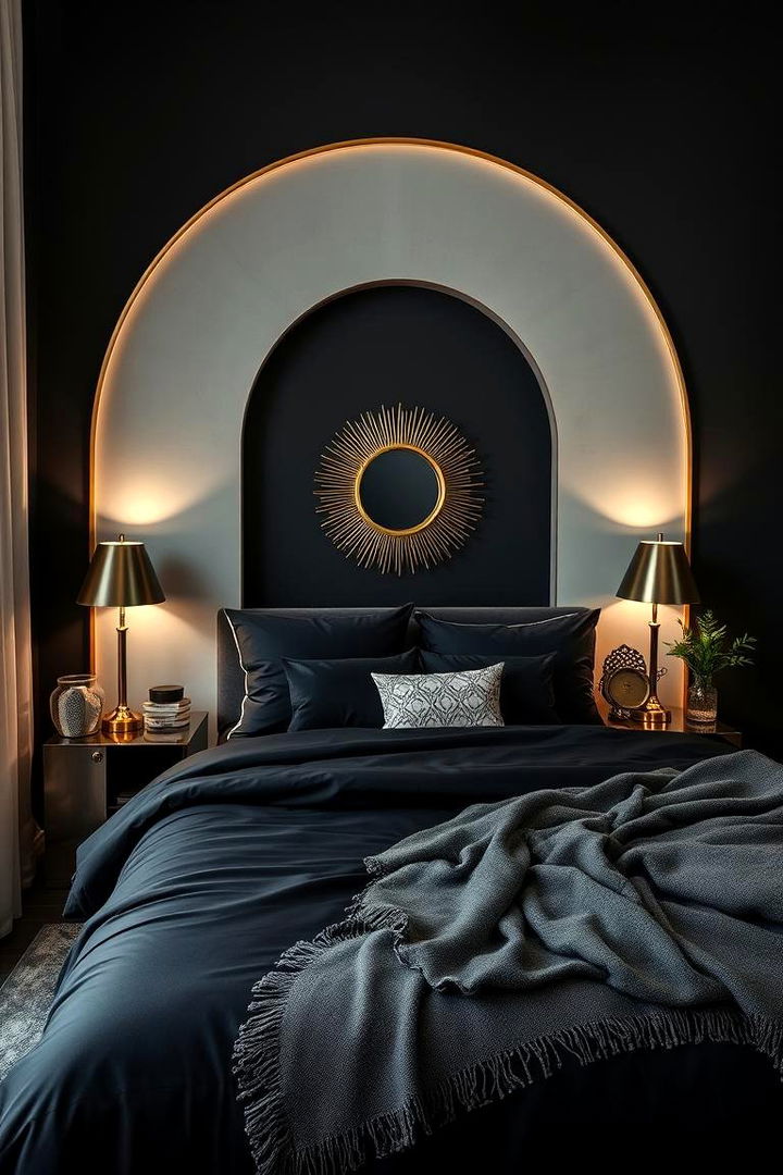 Artful Contrasts in Decor - 22 Matte Black Bedroom Ideas