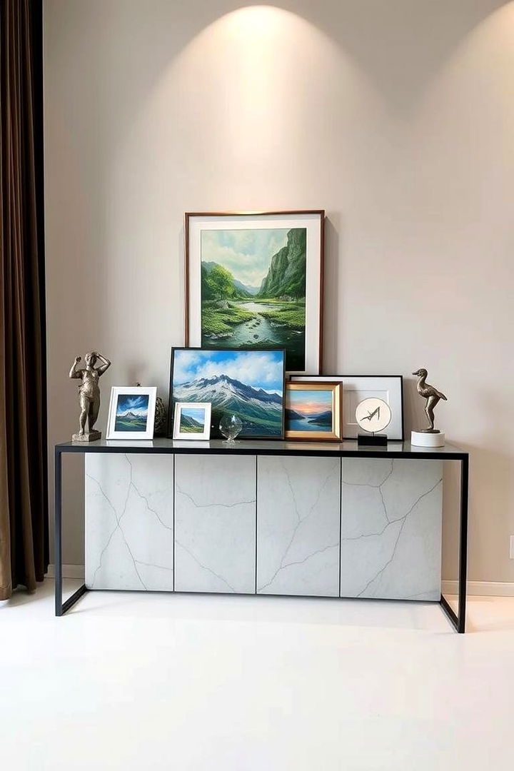 Artful Display - 22 Console Table Decor Ideas
