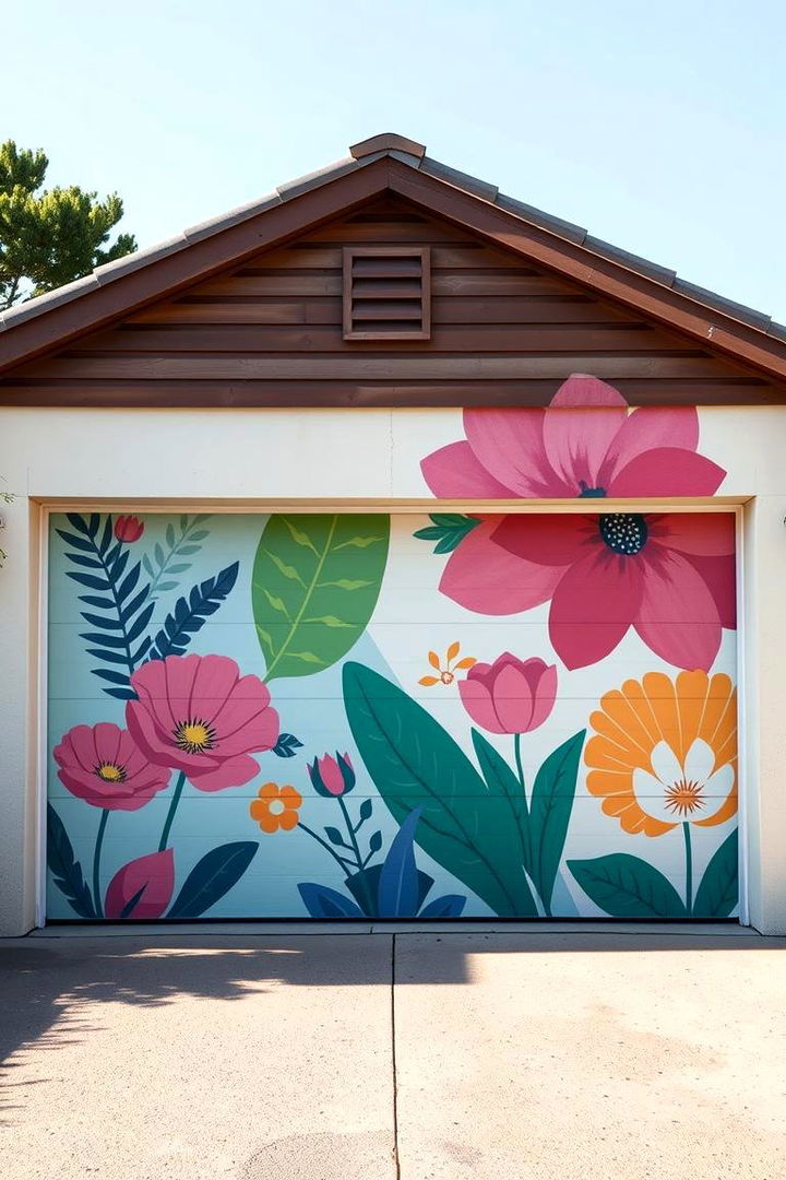 Artful Eco Graphics - 22 Green Garage Door Ideas