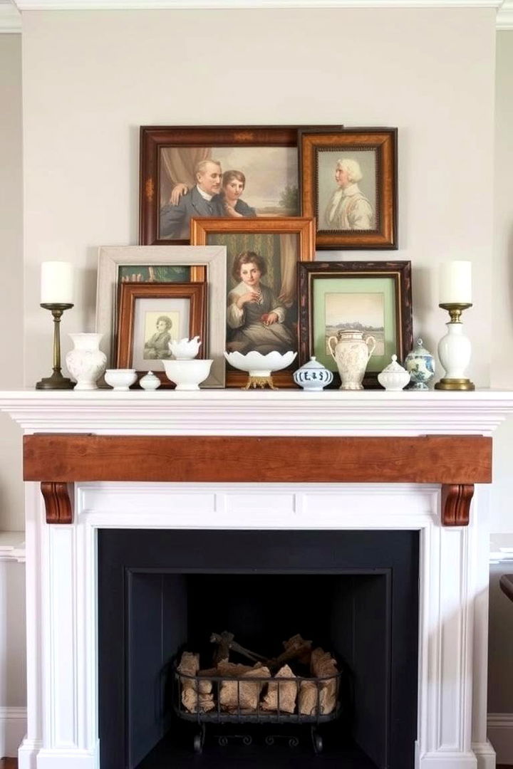 Artful Fireplace Mantel Decor - 22 Dining Room With Fireplace