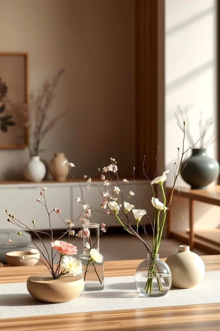 Artful Ikebana Displays - 22 Japanese Bedroom Design Ideas