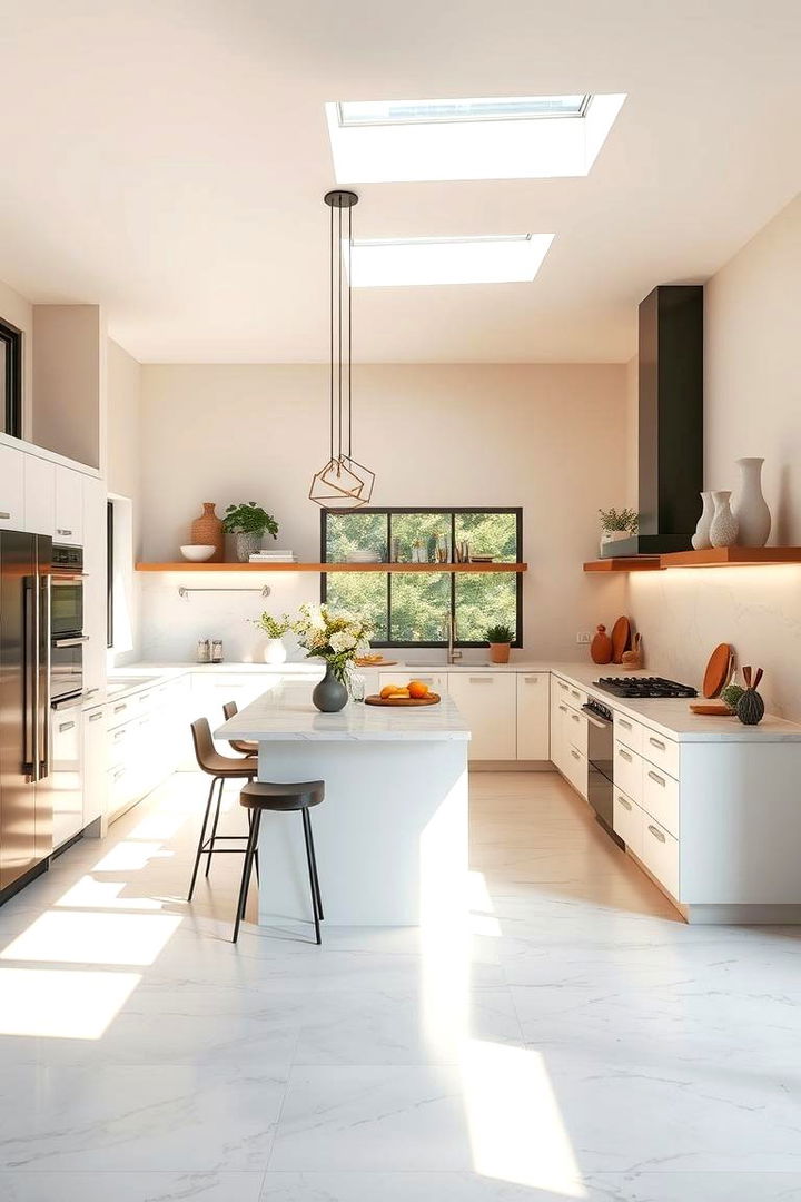Artful Open Layouts - 22 l shaped kitchen ideas