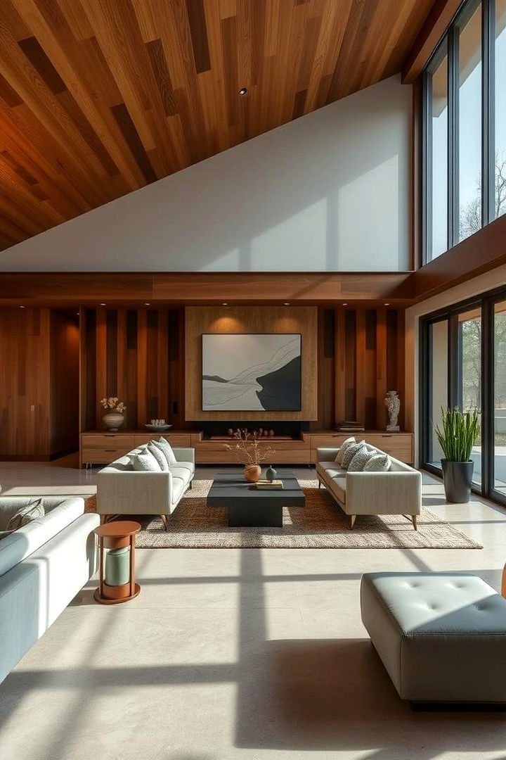 Artful Use of Colors and Materials - 22 Modern Ranch House