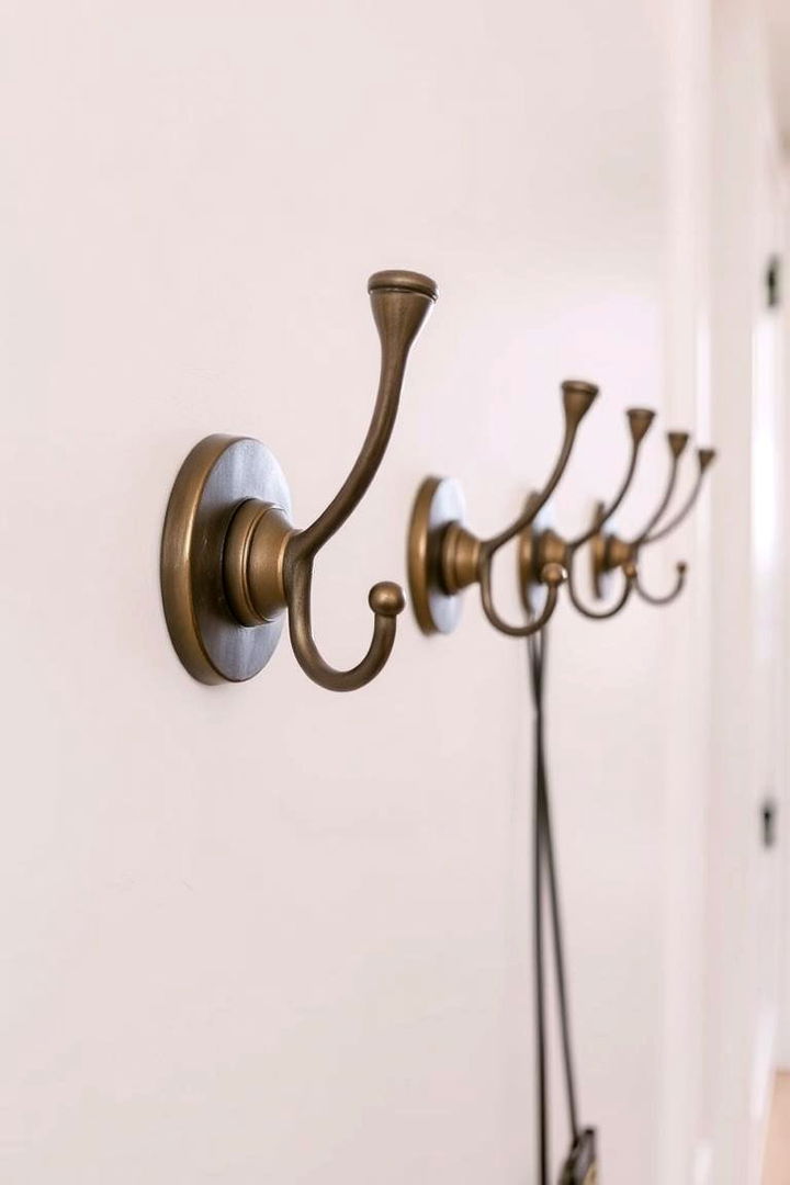 Artful Wall Hooks - 22 Entryway Wall Ideas