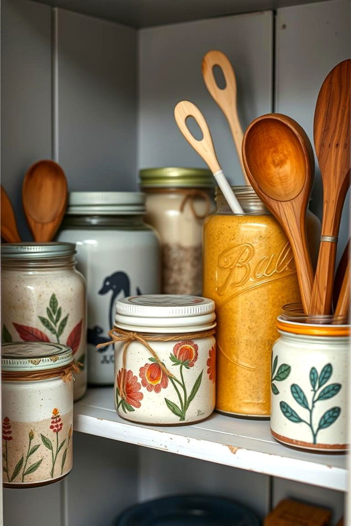 Artisan Accents Detailing - 22 Open Pantry Ideas