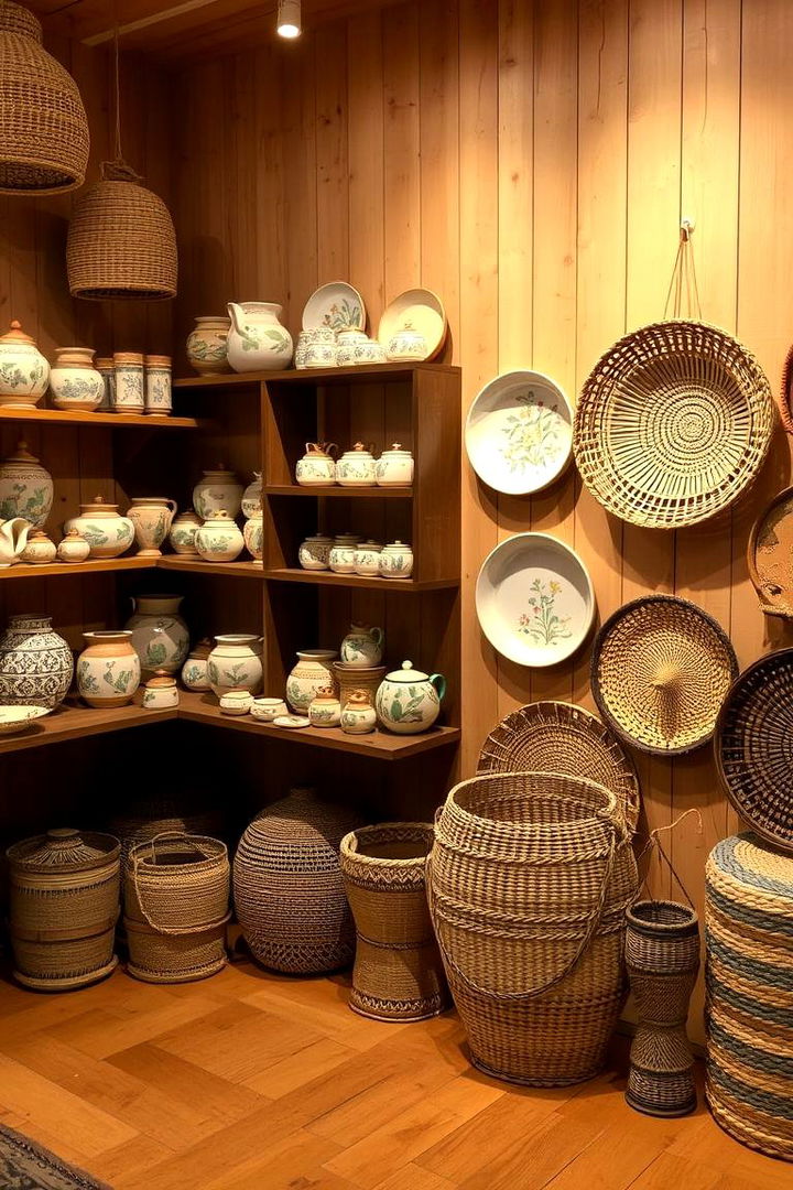 Artisan Accessories Highlights - 22 Country Living Room Ideas