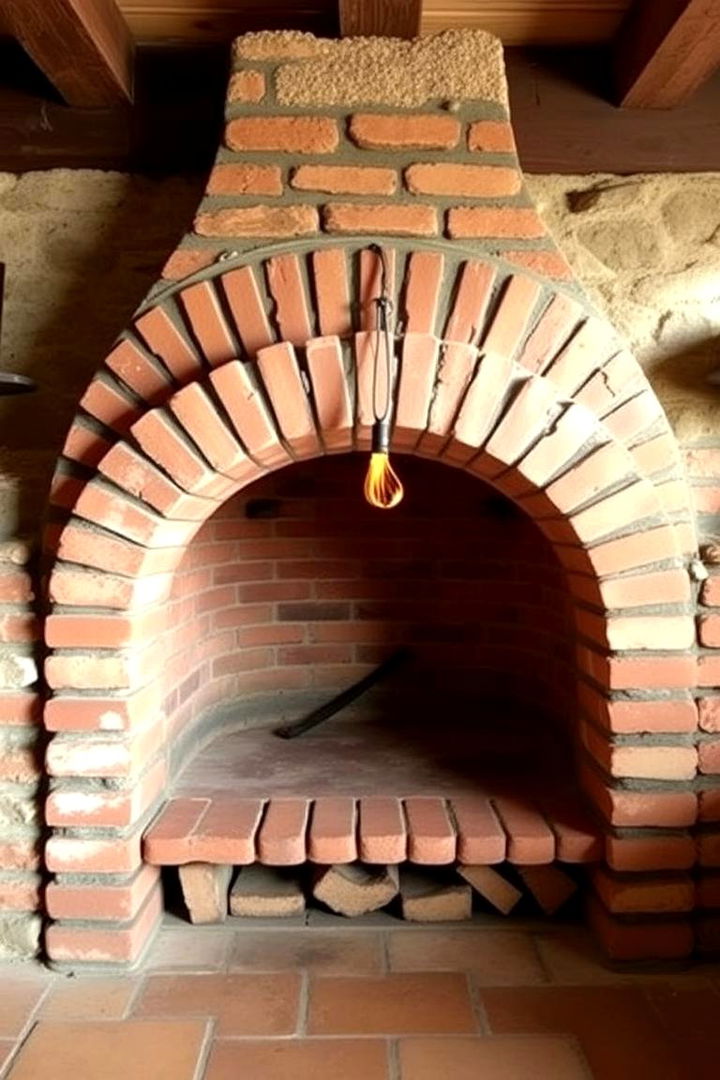 Artisan Brick Oven - 22 Rustic Outdoor Kitchen Ideas